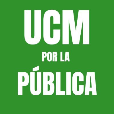 PLATAFORMA UCM POR LA PÚBLICA